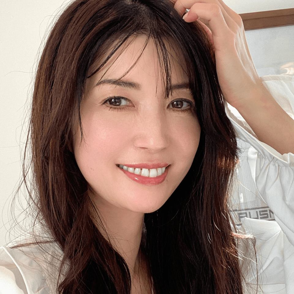 美肌の４０代女性